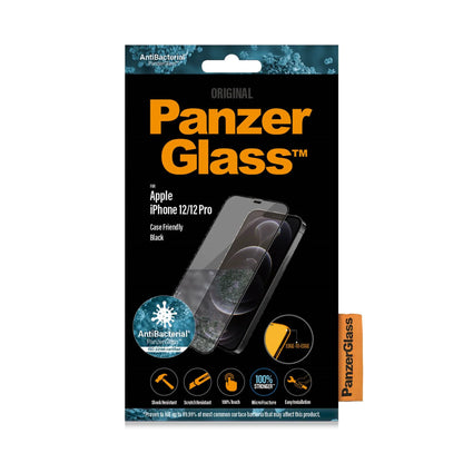 PANZERGLASS® SCREEN PROTECTOR APPLE IPHONE 12 | 12 PRO | EDGE-TO-EDGE | GLASSBESKYTTER