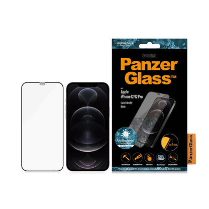 PANZERGLASS® SCREEN PROTECTOR APPLE IPHONE 12 | 12 PRO | EDGE-TO-EDGE | GLASSBESKYTTER