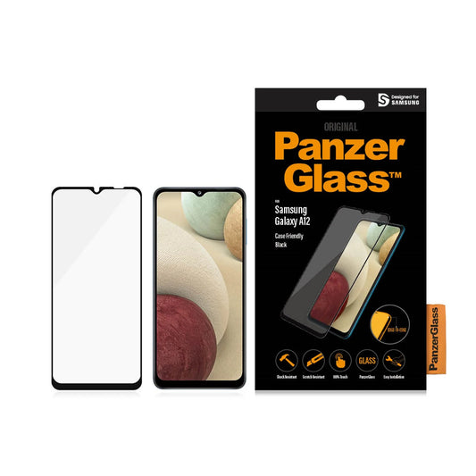 PANZERGLASS® SAMSUNG GALAXY A12 | SCREEN PROTECTOR GLASS | GLASSBESKYTTER