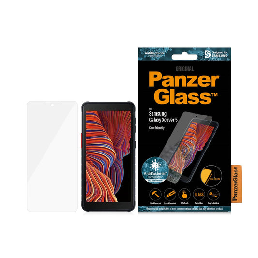 PANZERGLASS® SAMSUNG GALAXY XCOVER 5 | SCREEN PROTECTOR GLASS | GLASSBESKYTTER