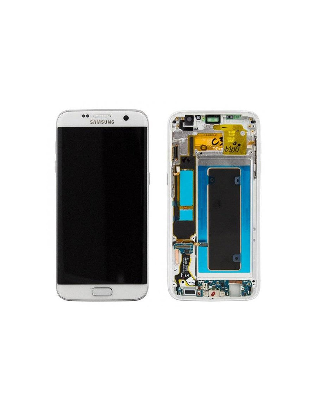 Samsung G935F Galaxy S7 Edge LCD, Touch hvit