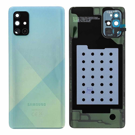 Samsung A715F Galaxy A71 Battery Cover - Blue