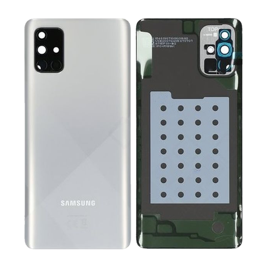 Samsung A715F Galaxy A71 Battery Cover - Haze Crush Silver