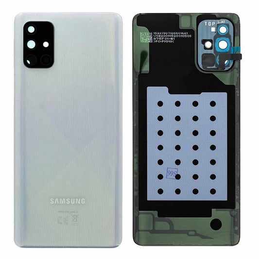 Samsung A715F Galaxy A71 Battery Cover - Prism Crush Silver