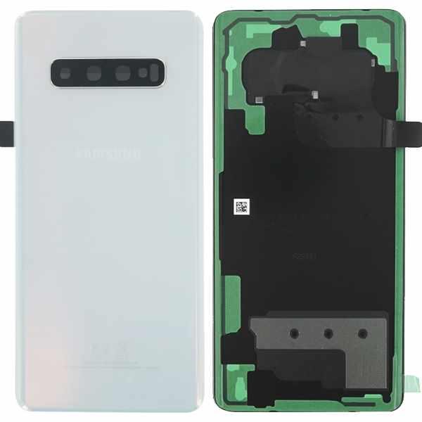 Samsung G975F Galaxy S10+ Battery Cover - Prism White