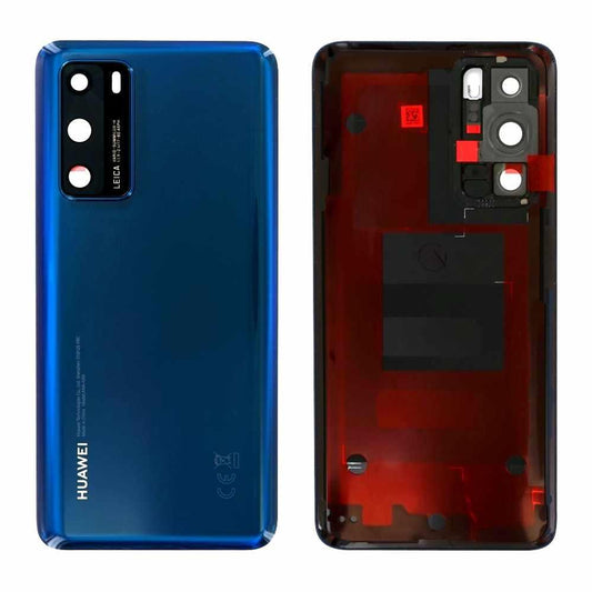 Huawei P40 Back Cover - Deep Sea Blue