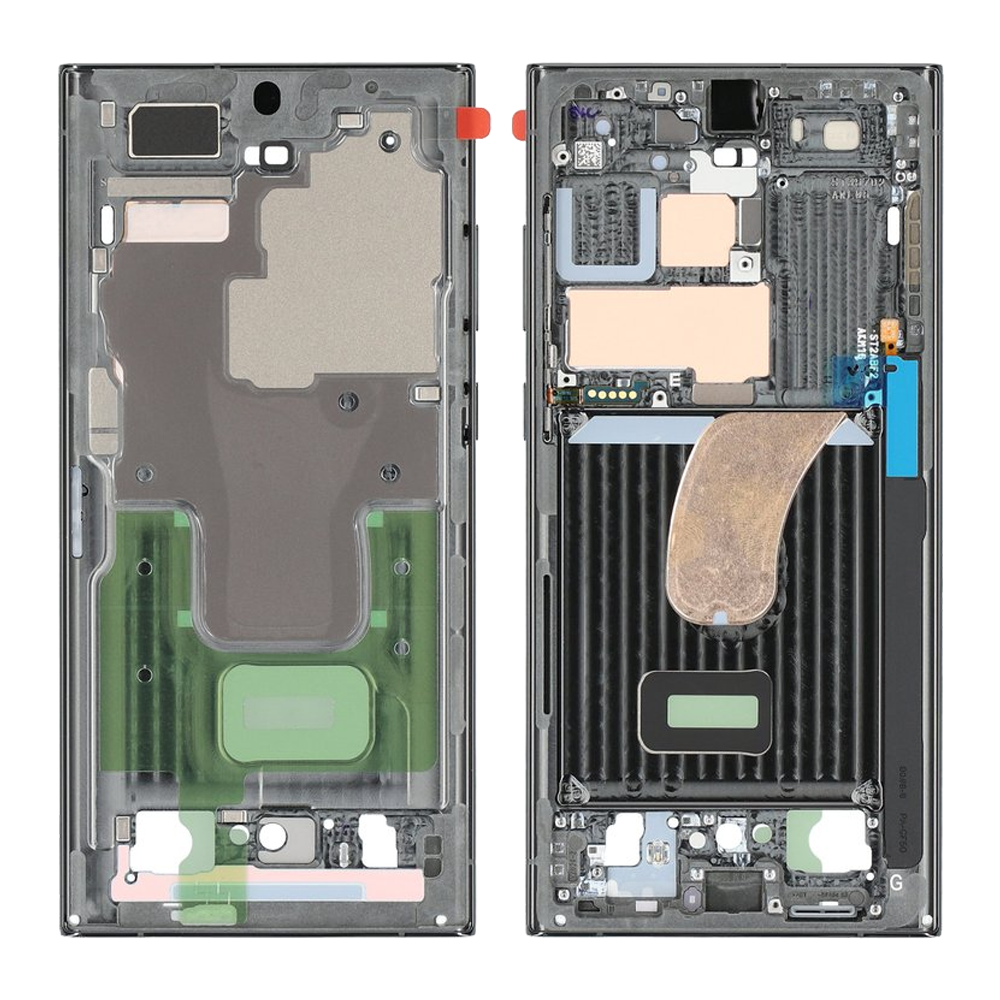 Samsung S918 Galaxy S23 Ultra Display Frame / Chassis - Green