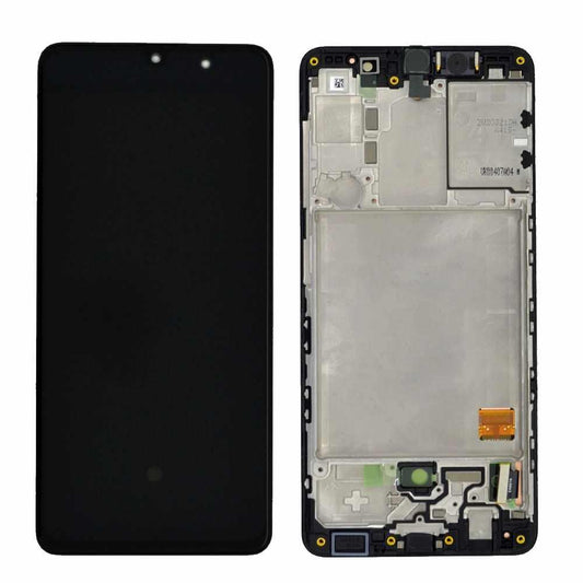 Samsung A415F Galaxy A41 (2020) LCD + Touch Assy Svart