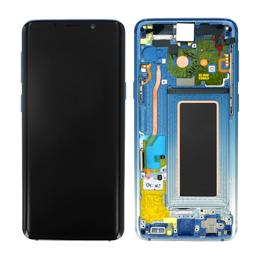 Samsung G960F Galaxy S9 LCD + Touch Assy Polaris Blå