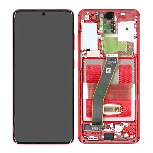 Samsung G980F Galaxy S20 LCD + Touch - Cloud Red