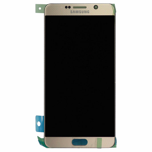 Samsung N920 Note 5 LCD + Touch komplett gull