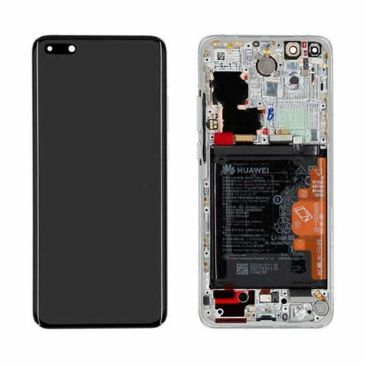 Huawei P40 Pro LCD / Touch + Battery - Ice White