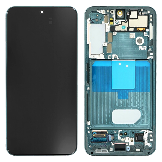 Samsung S901 Galaxy S22 5G LCD-enhet - Grønn