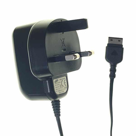 Samsung mains charger (3 PIN UK) E1200/U900/G600/G800/J700/F480/E2120 - Black ATADS30UBE