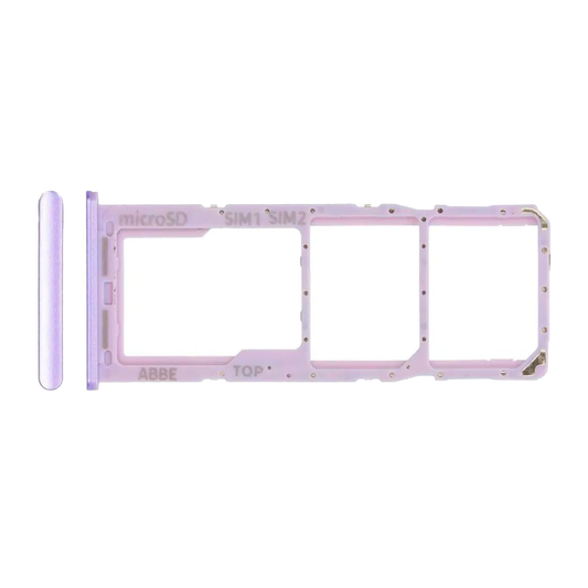 Samsung A225F Galaxy A22 4G SIM / memory card tray (double) - Violet